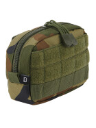 BRANDIT MOLLE POUCH COMPACT, woodland