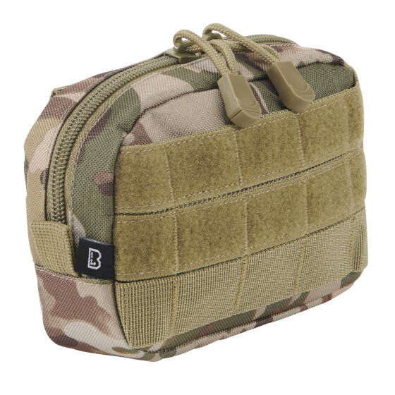 BRANDIT MOLLE POUCH COMPACT, tactical camo