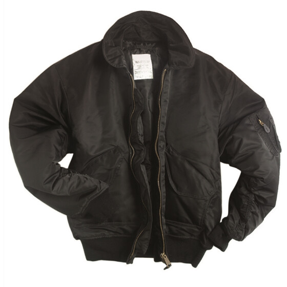 MILTEC US Fliegerjacke CWU basic, black