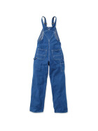 CARHARTT Washed Denim Bib Overall, blau W50/L32