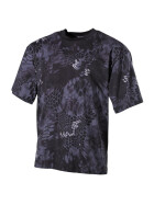 MFH US T-Shirt, halbarm, snake black, 170g/m&sup2;